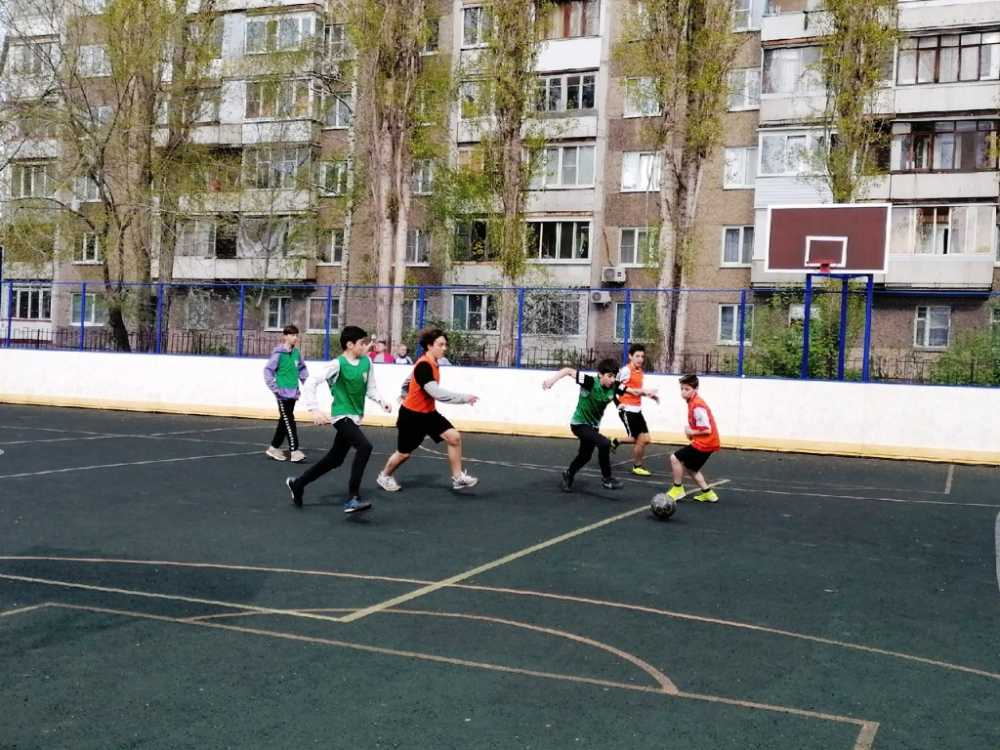 Воронежские школьники сыграли в футбол на Всероссийском фестивале 